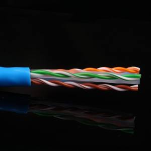 Solución de cableado de red de cobre U/<span class=keywords><strong>UTP</strong></span> de categoría <span class=keywords><strong>6A</strong></span> <span class=keywords><strong>Cable</strong></span> a granel Ethernet 1000ft (305m) Prueba de calidad de paso azul - Product Image 4