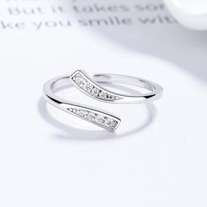 Nabest Tarnish 925 стерлингового серебра кольца 18k позолоченные кубические циркониевые кольца свадебные ювелирные изделия производитель - Product Image 6