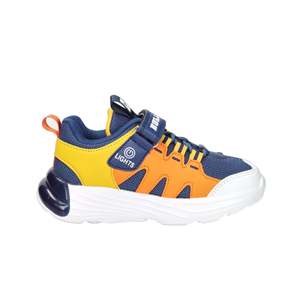 Baskets Chunky Bull Boys Bimbo Bleues et Jaunes pour Enfants – Tailles 26, 30, 31, 32, 33, 34, 35 - Product Image 4