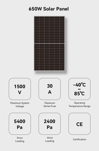 Kit Solar Fotovoltaico de 6.5 KW con Módulos de Batería, Soportes, Rieles y Sistema de Energía Solar Híbrido de Respaldo Doméstico de 6.5kW - Product Image 5