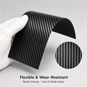 Plaque en fibre de carbone PP, épaisseur personnalisée OEM, service de découpe et de moulage, écologique, durable, résistant à l'usure - Product Image 1