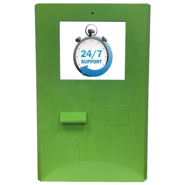 Factory Supply 17 Inch Flexible Self-service Outdoor Auto Payment Kiosk with Card Reader