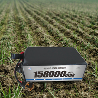 Высокоплотный полутвердотельный чехол 79000mAh 158Ah 158000mAh 6S 12S 14S 24S VTOL доставка литий-ионный аккумулятор для дрона