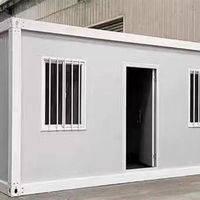 Maison préfabriquée en conteneur à montage rapide au design moderne, maison préfabriquée multifonctionnelle détachable, mini-maison modulaire en conteneur