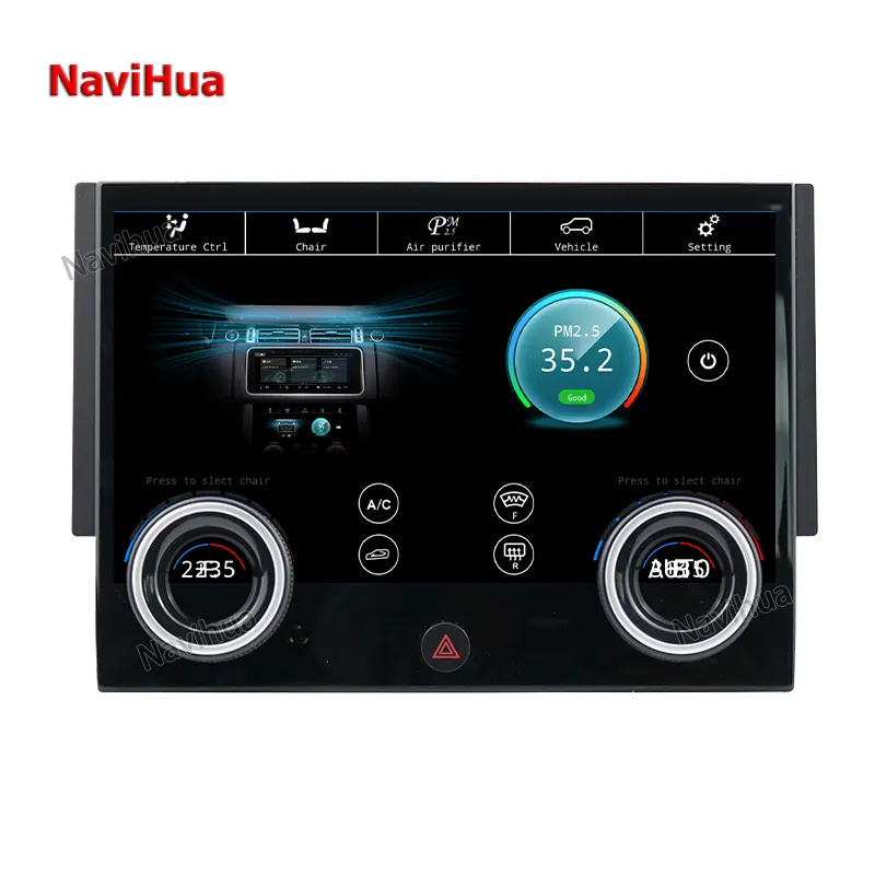 Обновленный сенсорный экран Navihua, ЖК-дисплей, контроль кондиционера, климатическая панель для Land Rover Sport l494, экран переменного тока Range Rover