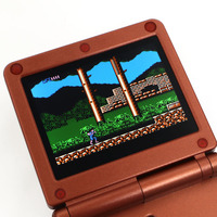 Kit d'écran LCD rétroéclairé laminé Hispeedido Drop in pour GBA SP IPS V5 avec coque 720x480 pour console Game Boy Advance SP