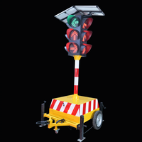 Feux de circulation à piles, sécurité routière, 300mm, led solaire intelligent, prix de vente, système de contrôle de module