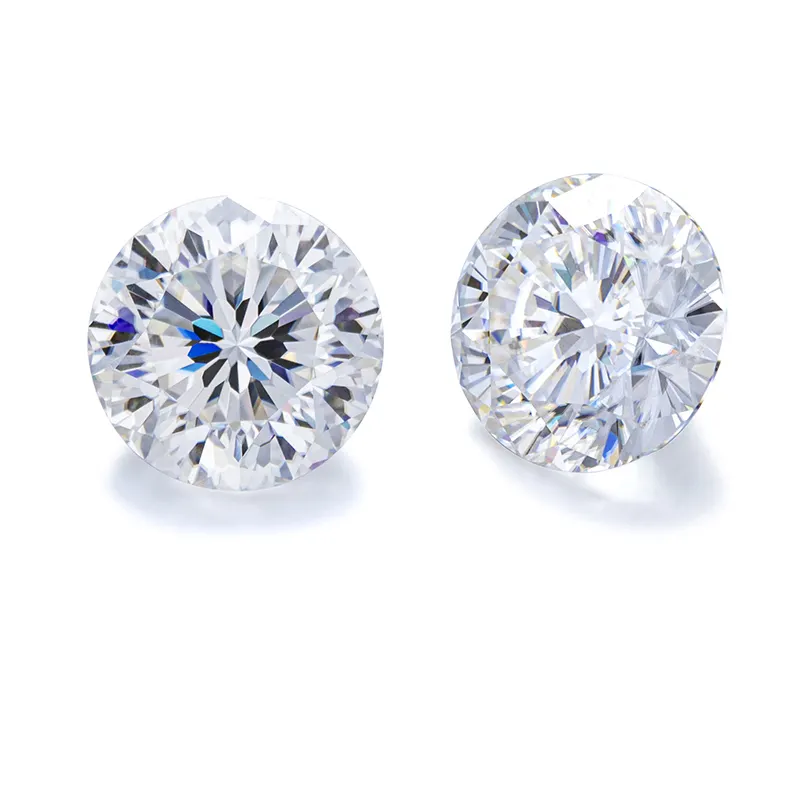 9 Hearts 1 Flower Moissanite Stones Round VVS Moissanite GRA Certificate DEF Diamond For Ring