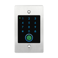 Système de contrôle d'accès par empreinte digitale avec clavier intégré en acier inoxydable, WiFi Tuya, étanche IP67, dernière génération