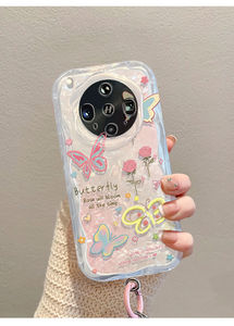 เหมาะสำหรับเคสโทรศัพท์ออปโป้ ไฟนด์ X8 อัลตร้าสำหรับเคสโทรศัพท์แบบครอบคลุมเต็มรูปแบบของไฟนด์ X8s+ พร้อมดีไซน์กราฟฟิตี้ผีเสื้อ - Product Image 6