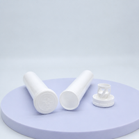 Tube de comprimés effervescents de vitamine C PP, tube en plastique pour comprimés de lait et chewing-gum avec bouchon déshydratant