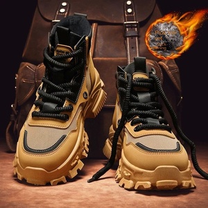 <span class=keywords><strong>Botas</strong></span> de Nieve Casuales Deportivas <span class=keywords><strong>para</strong></span> <span class=keywords><strong>Hombre</strong></span>, Forradas de Felpa, Gruesas, <span class=keywords><strong>para</strong></span> Adolescentes, con Suela Gruesa, Impermeables, Resistentes al <span class=keywords><strong>Frío</strong></span>, Cálidas, de Algodón - Product Image 4