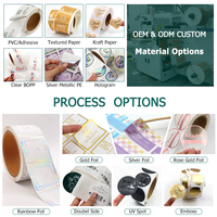 Étiquettes autocollantes personnalisées avec logo de marque pour flacons compte-gouttes d'huiles essentielles 5 ml, 10 ml, 20 ml, 30 ml, 50 ml, 100 ml