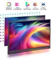 Monitor Portátil de 14 Pulgadas IPS 1200P HDR con Pantalla Táctil, Segundo Monitor Externo para Laptop, PC Gaming, PS5, Switch, Teléfono