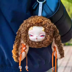 100% auténtico Dodo <span class=keywords><strong>Bird</strong></span> Nami Sparkling Rabbit Series caja ciega-lindos colgantes de juguete de peluche, juegos de llaveros de vinilo - Product Image 5