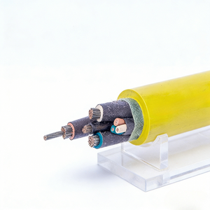 पेंगुइन कॉपर <span class=keywords><strong>2</strong></span> <span class=keywords><strong>3</strong></span> 4 कोर ठोस pvc इंसुलेटेड 450/750v 70 अधिकतम औद्योगिक खनन केबल - Product Image 2