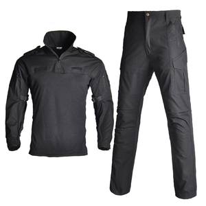 Tactical <strong>Camouflage</strong> Uniform Clothes Suit Combat Shirt + <strong>Cargo</strong> <strong>Pants</strong> With Knee Pads - Product Image 1