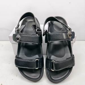 <span class=keywords><strong>Sandalias</strong></span> de Felpa para <span class=keywords><strong>Mujer</strong></span>, Diseño de Boca de Pescado, Talla Grande, Suela Doble Suave, Cuero Suave, Cómodas e Informales, para Verano - Product Image 4