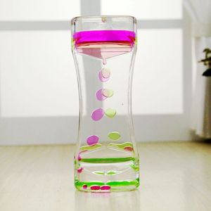 Coloré liquide mouvement barboteur minuterie jouet calme relaxant autisme sablier barboteur minuterie décoration - Product Image 3