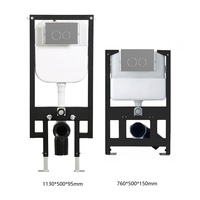 Articles sanitaires en céramique gris mat Piège en P européen suspendu cuvette de toilette monobloc murale pour salle de bain ou maison