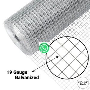Clôture en treillis métallique soudé pour une utilisation à la ferme 6 pieds de haut et 50m de longueur coupe et traitement plié disponible - Product Image 2