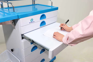 รถเข็นแพทย์เ<span class=keywords><strong>ค</strong></span>ลื่อนที่อเนกประ<span class=keywords><strong>ส</strong></span>งค์สำหรับห้องผ่าตัดฉุกเฉินและวางยา<span class=keywords><strong>ส</strong></span>ลบ - Product Image 3