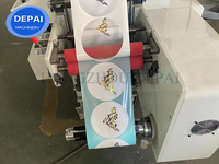 Machine de découpe automatique d'étiquettes imprimées 320 à plat avec 2 stations de découpe