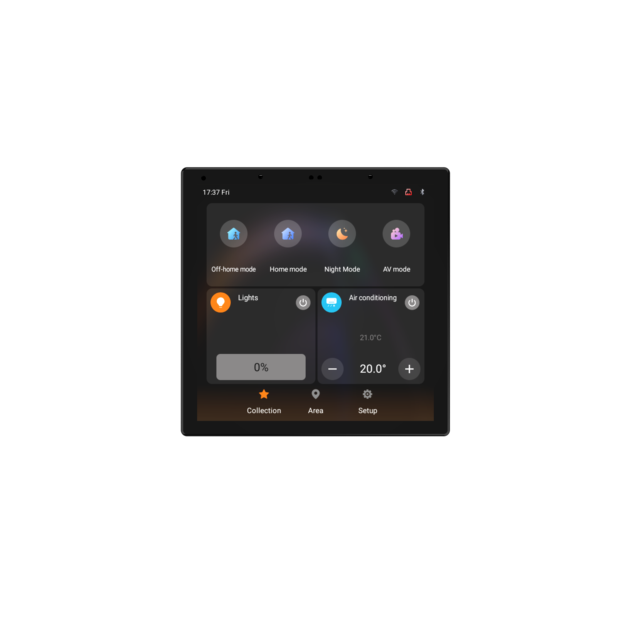 New KNX 4 Inch Android Smart Touch Panel for KNX EIB System KNX Display Support Device and Scenes Home Automation Control Panel