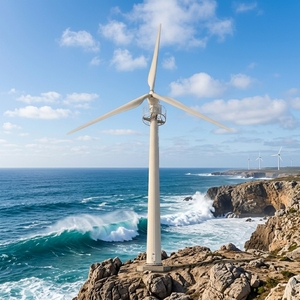 Système d'équipement électrique de contrôle Dingyue pour l'ingénierie, Générateur éolien horizontal 50 kW, Rotor horizontal de 12,6 m - 50KW 50 - Product Image 2