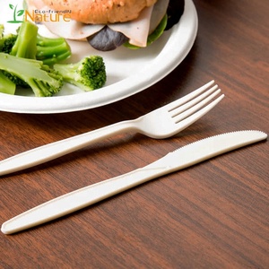 Bioplastique Écologique 8 Pouces Couverts D'amidon De Maïs Couteau pour le Gâteau - Product Image 6