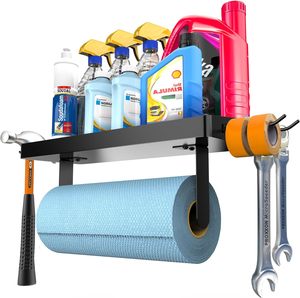 Usine directement traditionnel <span class=keywords><strong>Garage</strong></span> aérien porte-serviettes en papier étagère murale <span class=keywords><strong>Garage</strong></span> Organisation et support de stockage - Product Image 1