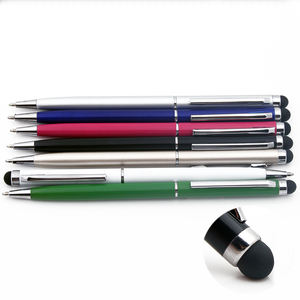 Bolígrafo Metálico Giratorio Económico, Delgado, con Logotipo, Bolígrafo de Punta Redonda - Product Image 3