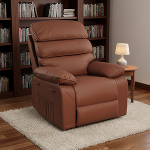 <span class=keywords><strong>Fauteuil</strong></span> <span class=keywords><strong>inclinable</strong></span> <span class=keywords><strong>pivotant</strong></span> <span class=keywords><strong>en</strong></span> <span class=keywords><strong>cuir</strong></span> haut de gamme avec fonction d'inclinaison électrique, accoudoirs rembourrés pour salon, salle de séjour et chambre à coucher - Product Image 1