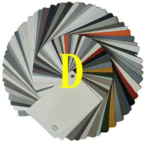 Film stratifié décoratif en PVC pour MDF, gaufrage givré de couleur unie, cm, prix d'usine