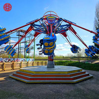 Manèges de fête foraine et de parc d'attractions extérieur : Manège Airborne Shot Swing et Manèges à jet spirale rotatifs à vendre