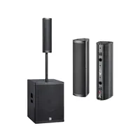 Al Aire Libre Dj Party Line Array Altavoces Columna Sistema Powered Altavoz