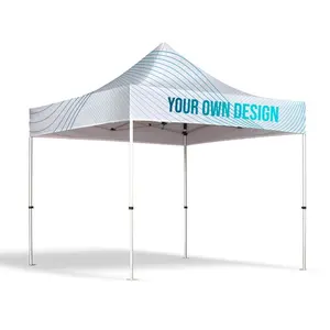 Gazebo 3x3 in alluminio per merchandising promozionale - Product Image 1
