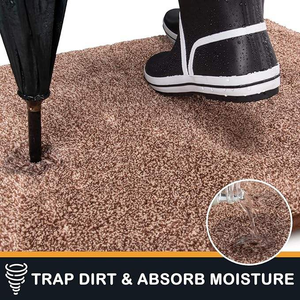 Alfombrillas de Baño Suaves con Mínima Caída de Pelusa, Tecnología de Lavado a Máquina, Adorables Alfombrillas con Estampado de <span class=keywords><strong>Tortuga</strong></span> para el Hogar y el Baño - Product Image 3