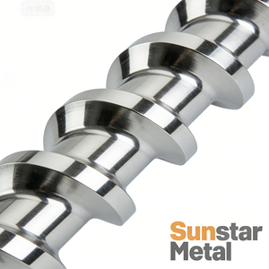Repuestos de tornillo sin fin de acero inoxidable <span class=keywords><strong>316</strong></span> 316L para picadora de carne, personalizados y fundidos - Product Image 2