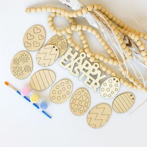 Kids Decoration Easter Egg Diy Paint Kit - Product Image 3