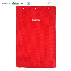 Toalla de Golf Hipoalergénica Ecológica de Alta Calidad al por Mayor, Logotipo Personalizado, Múltiples Tamaños, Color Personalizado, Poliéster/Poliamida - Product Image 1