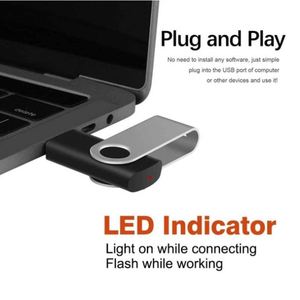 Memoria USB Personalizada con Logotipo Promocional de 2 TB, 1 TB, Interfaz 3.0 y 2.0, Pendrive de 256 GB - Product Image 3