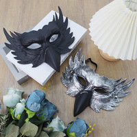 Masques en mousse PU d'animal aigle, accessoires de costume pour fête de carnaval d'Halloween, performance de bal