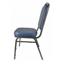 Service de personnalisation du fabricant, chaise de banquet confortable, durable, empilable, de bonne qualité, pour les fêtes, les hôpitaux, les salons, les ateliers