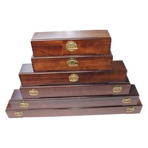 Caja de Madera de Alcanfor para Caligrafía y Pintura, Rectangular, 75x8.5x8.5cm, con Cerradura, Caja de Almacenamiento para Regalos - Product Image 5