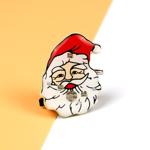 Giáng sinh LED pin huy hiệu nhấp nháy ánh sáng-up Epoxy nhựa Huy hiệu với pin cung cấp điện cho quảng cáo bên - Product Image 3