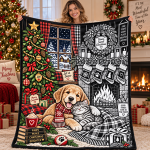 Custom Black Doodle <b>Blanket</b> Kids DIY Coloring Art Throw Soft Washable Cartoon Snowman Pattern Color <b>Blankets</b> for Family Gift Toy - Product Image 4