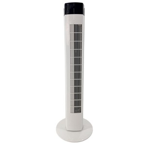 <span class=keywords><strong>Ventilador</strong></span> de <span class=keywords><strong>Torre</strong></span> Oscilante Blanco de 29 Pulgadas con Temporizador y Control Remoto, <span class=keywords><strong>Ventilador</strong></span> de Pedestal sin Aspas con Enfriador - Product Image 1
