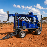 Offre Spéciale – Foreuse de puits d'eau diesel sur chenilles FEIYANG JDL-280L, 280 m, diamètre 350 mm, avec pompe et moteur à boîte de vitesses