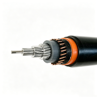 Cable de Alta Tensión Yaogu YJLLW03 con Conductor de Aluminio XLPE, 110kV 220kV, Doble Cubierta de Aluminio Corrugado, HDPE, Entierro Directo, IP68